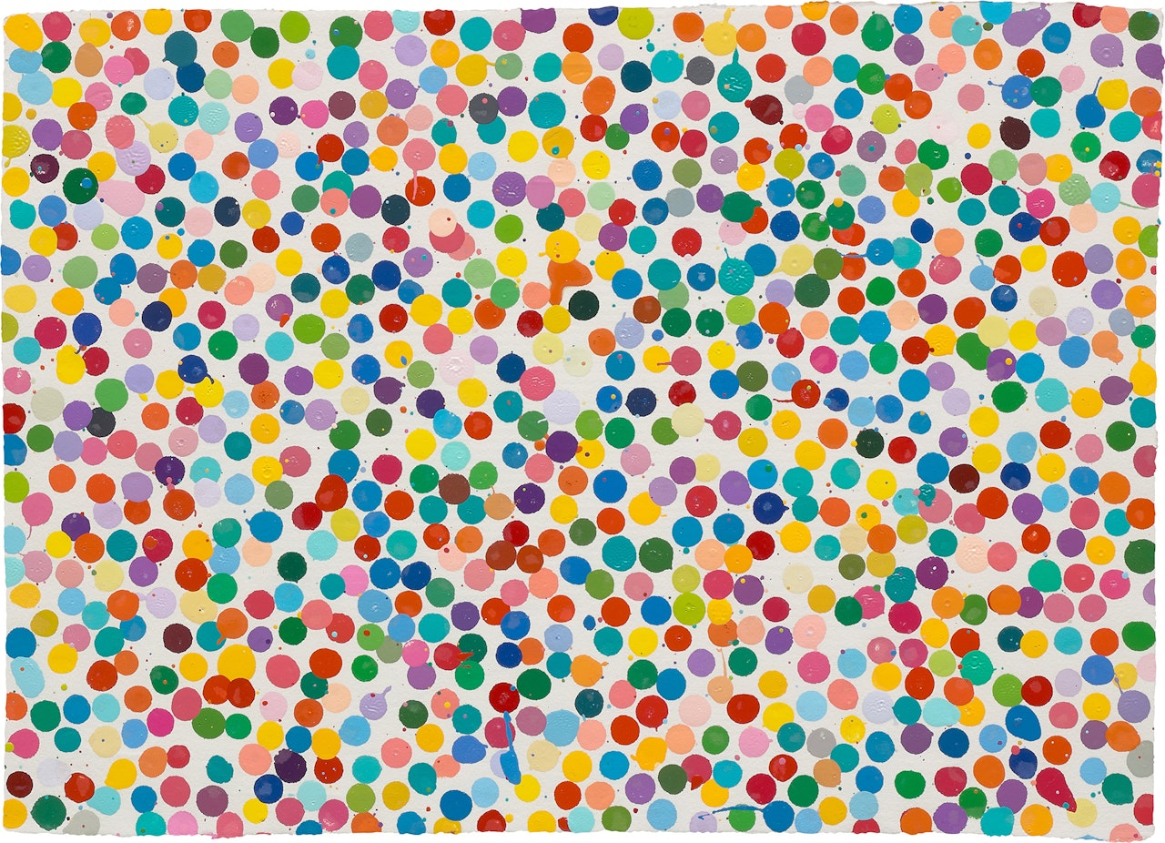 1542 Enclosing Doors, from The Currency by Damien Hirst
