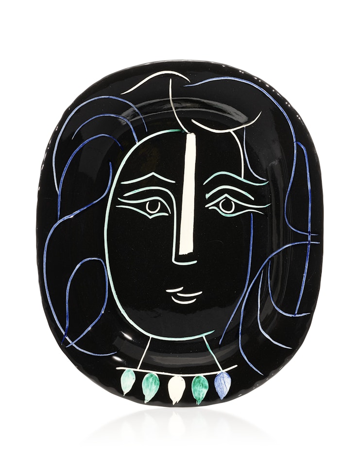 Visage de femme (A.R. 220) by Pablo Picasso