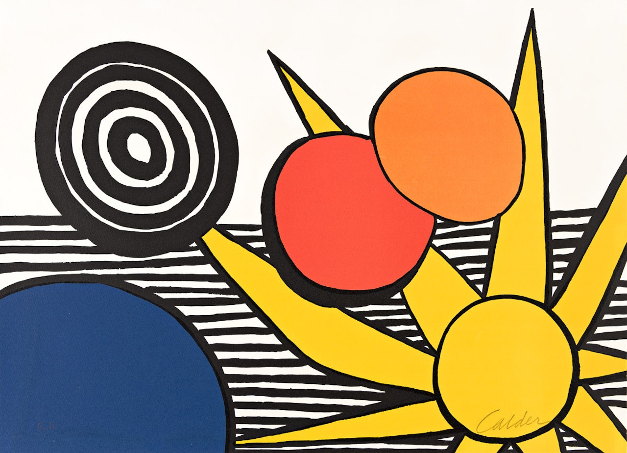 Sun with Planets by Alexander Calder