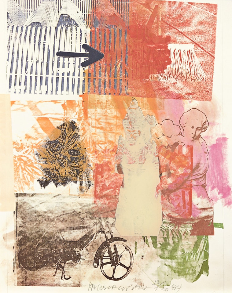 Untitled (Arrow) by Robert Rauschenberg