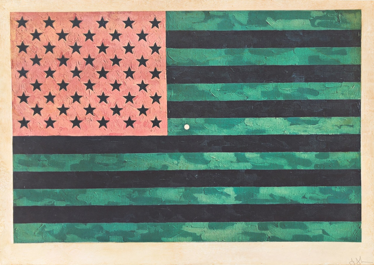 Flag by Jasper Johns
