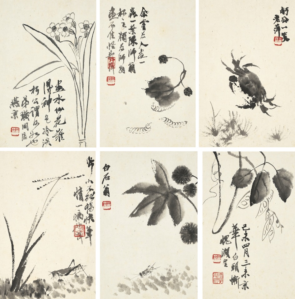 Flowers and Insects by Qi Baishi