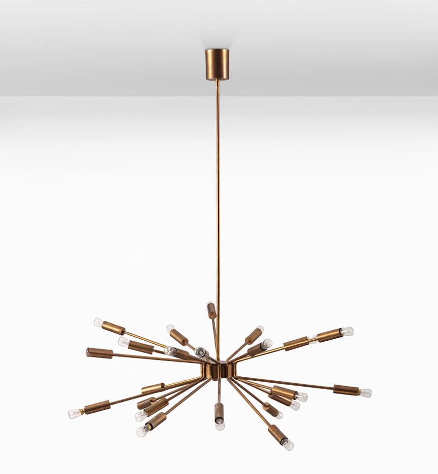 Ceiling light, model 2003 by Gino Sarfatti