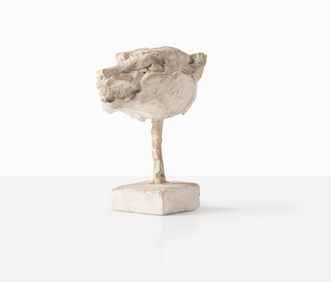 Unique Tête de renard by Diego Giacometti