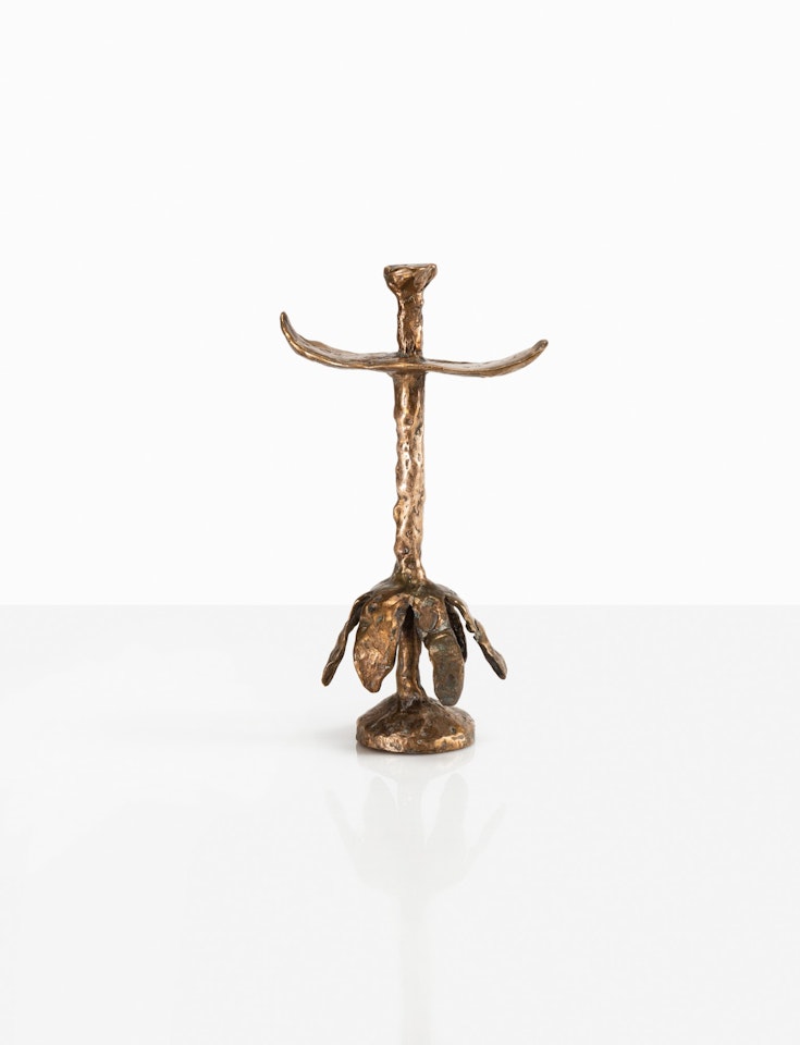 Unique necklace holder by Diego Giacometti