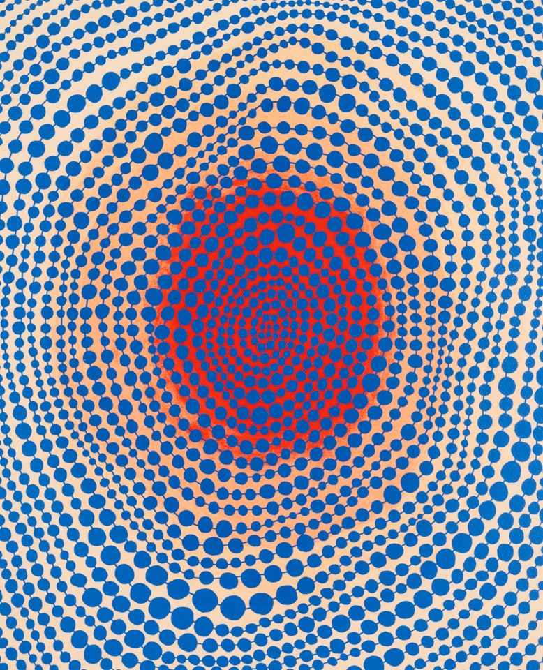 Morning Sun by Yayoi Kusama