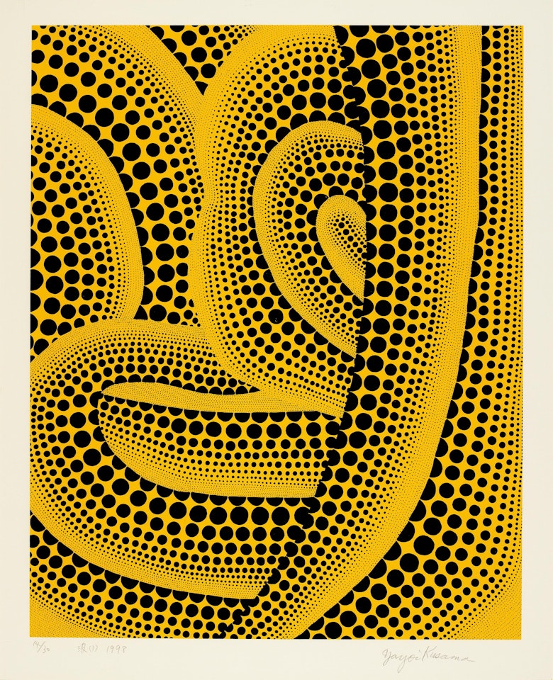 Waves (1) by Yayoi Kusama