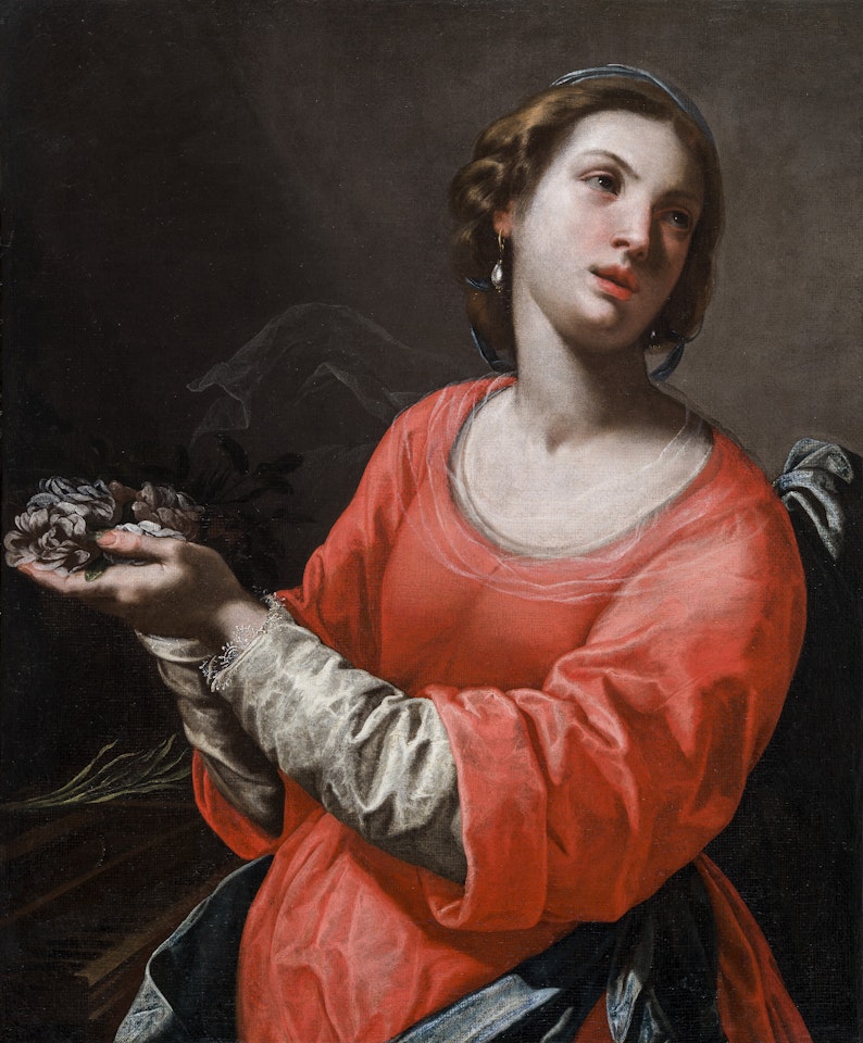 Saint Cecilia by Artemisia Gentileschi