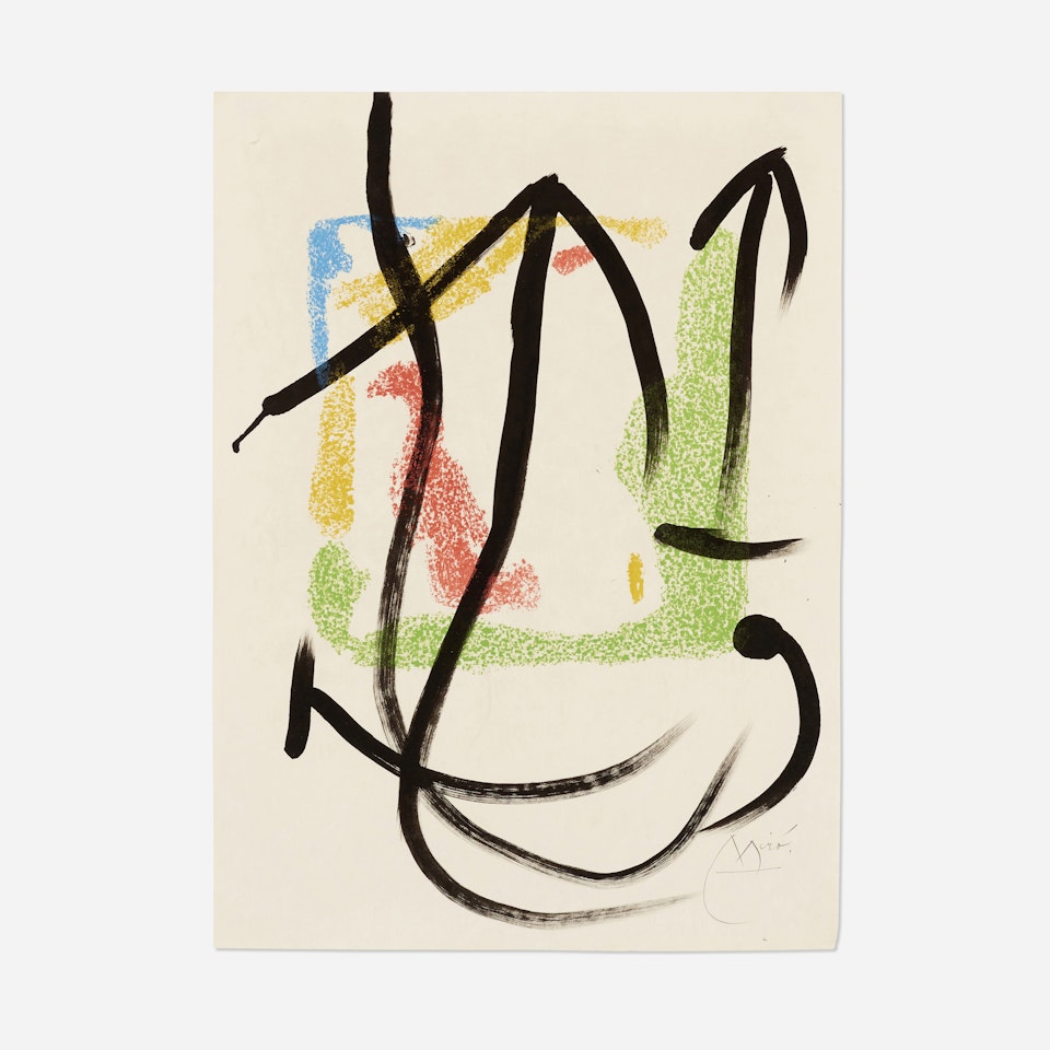Untitled (from Les Essencies de la Terra series) by Joan Miró