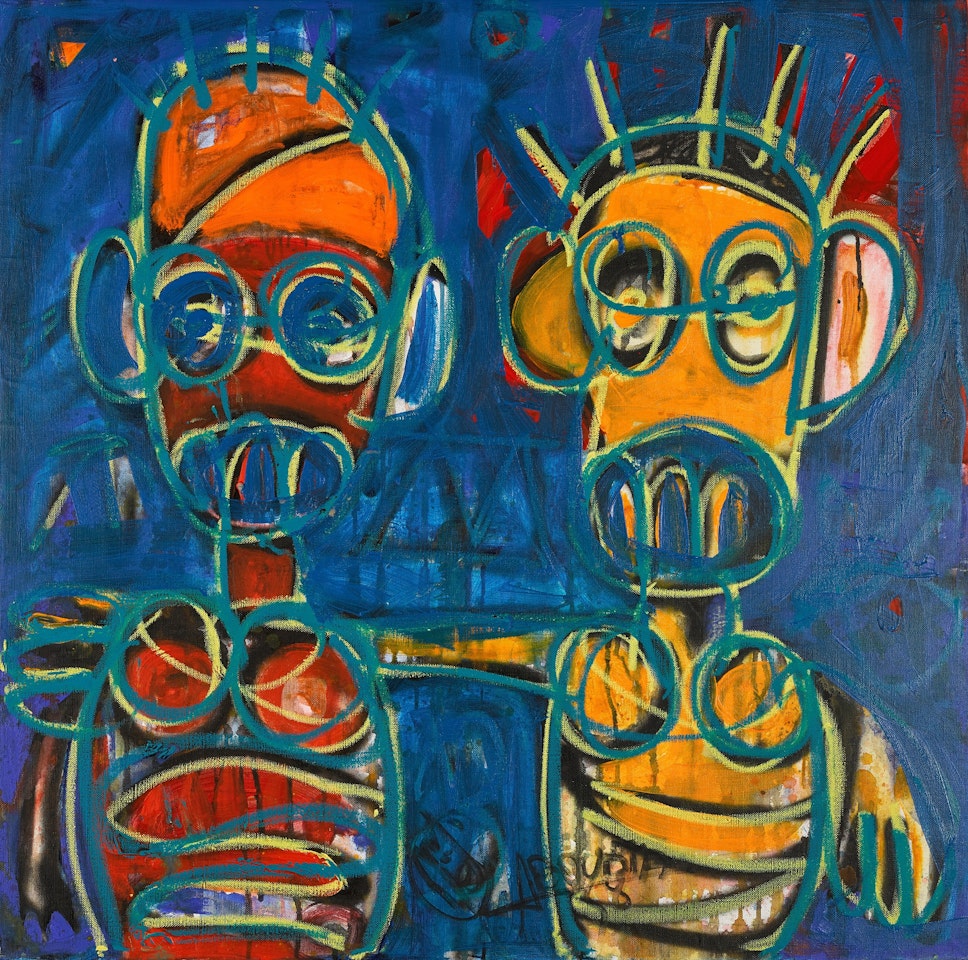 Untitled by Aboudia Abdoulaye Diarrassouba