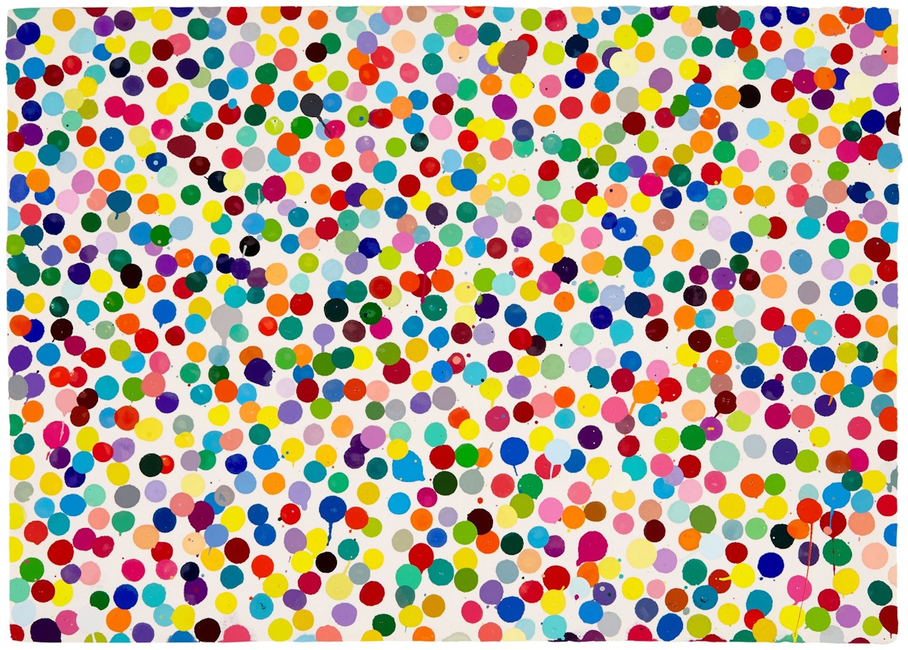 9307 Tired of Stealing Love, From The Currency by Damien Hirst