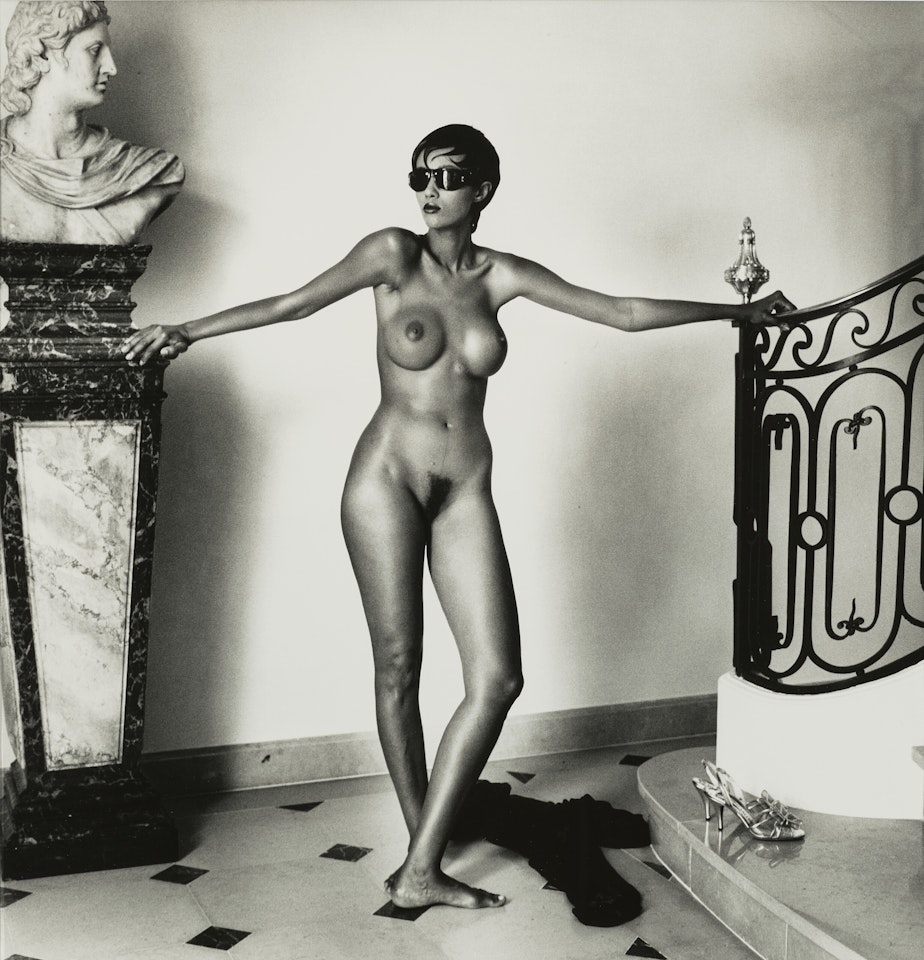 "Iman", Monte Carlo by Helmut Newton