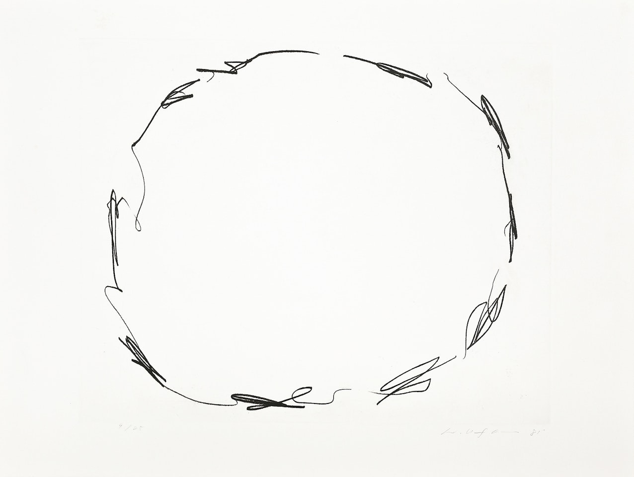 From Line II 5 by Lee Ufan