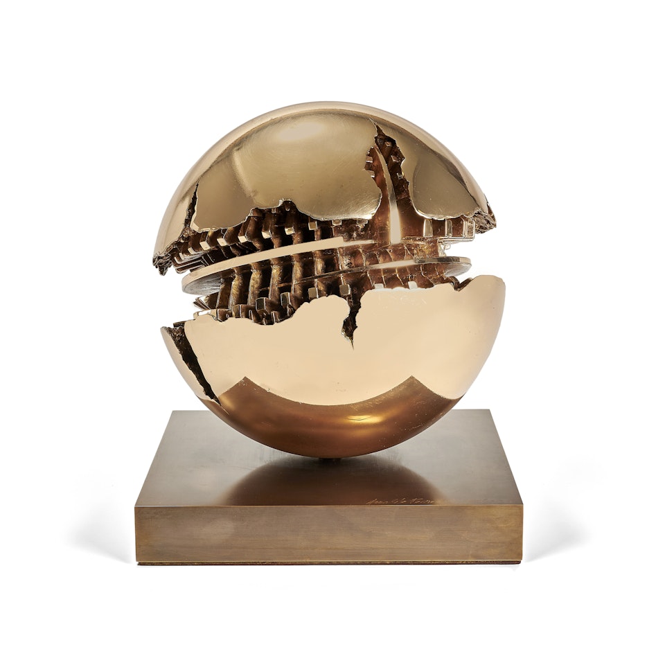 Sfera by Arnaldo Pomodoro