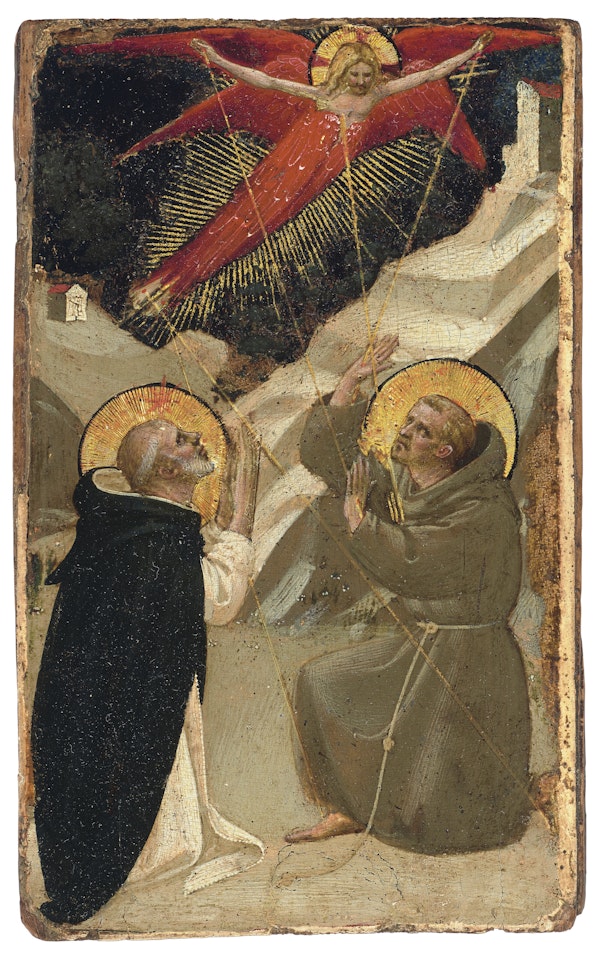 Saint Dominic and the Stigmatization of Saint Francis by Fra Angelico