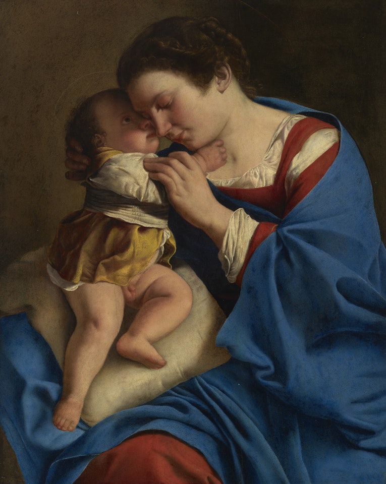 The Madonna and Child by Orazio Gentileschi