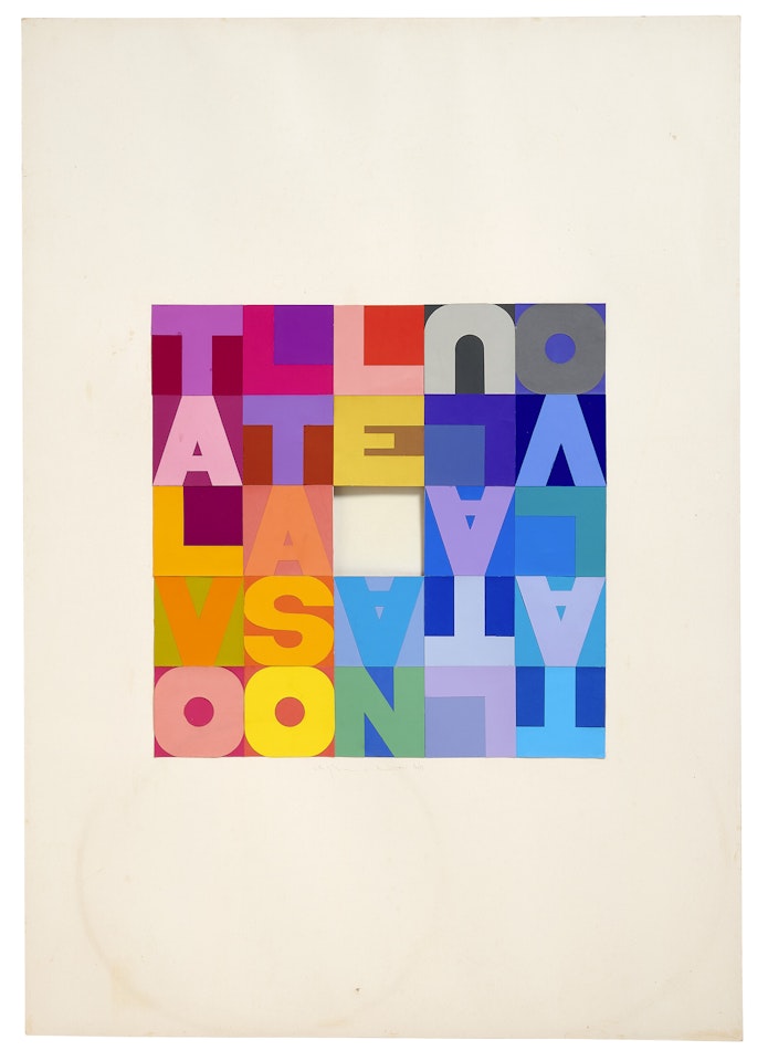 Talvolta sole talvolta luna by Alighiero Boetti
