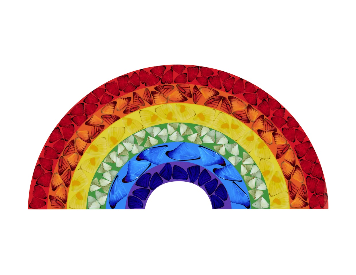Butterfly Rainbow (Small) by Damien Hirst