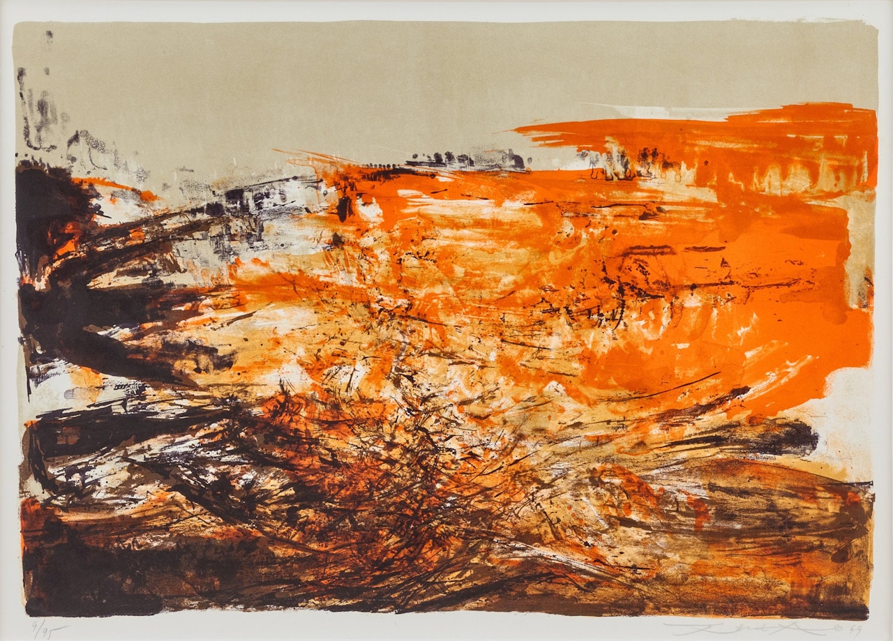 Sans titre by Zao Wou-Ki