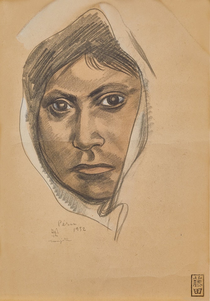 La femme Péruvienne by Leonard Tsuguharu Foujita