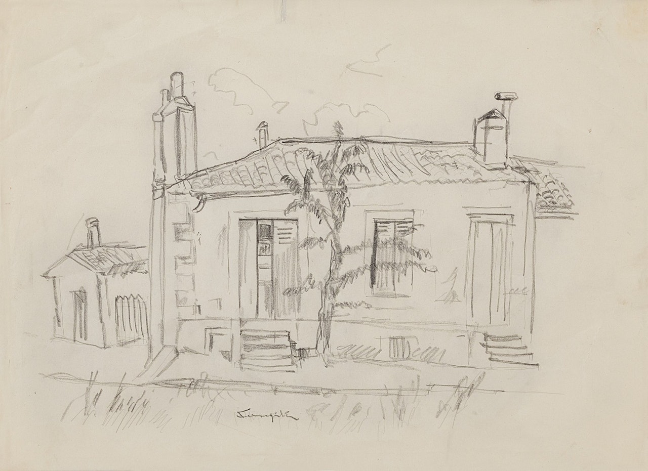 Maison by Leonard Tsuguharu Foujita