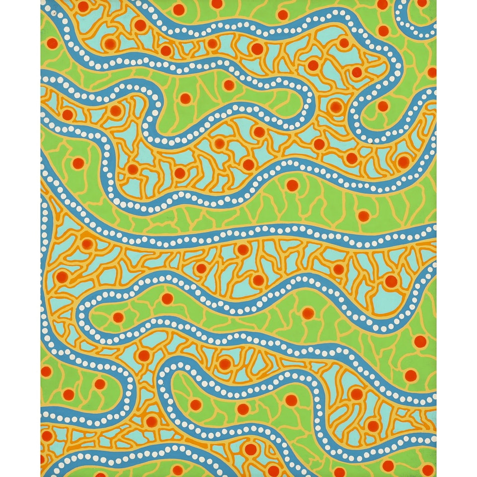 STARTING ON A JOURNEY by Yayoi Kusama