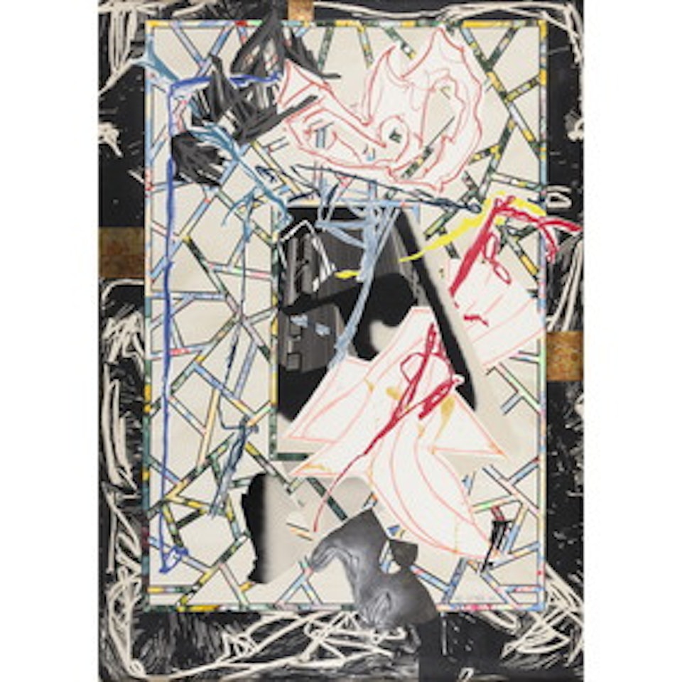 THE COUNTERPANE (FROM THE WAVES II) by Frank Stella
