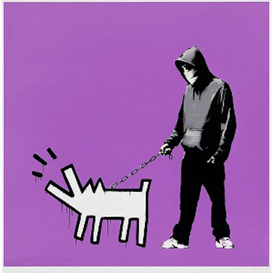 Choose Your Weapon - Purple by Banksy