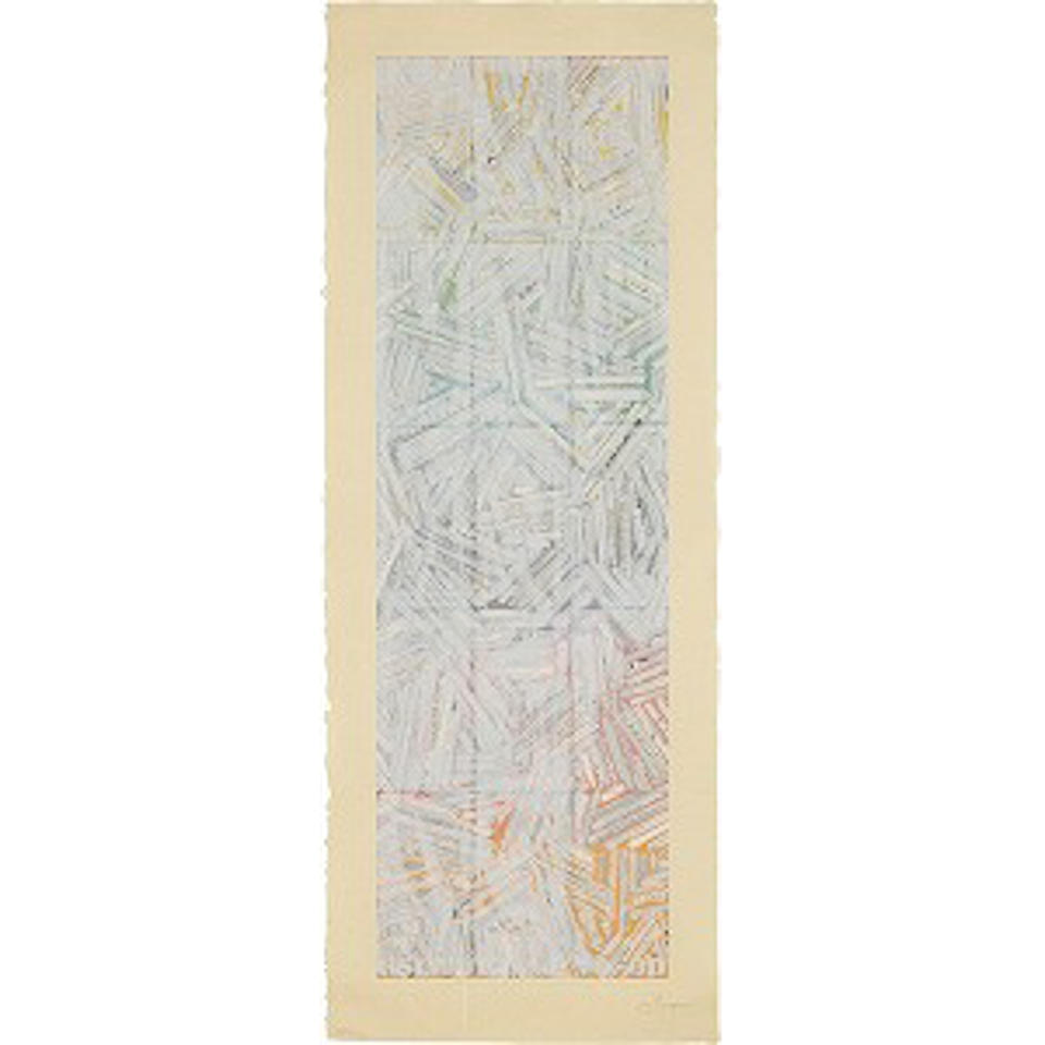 USUYUKI (ULAE 210) by Jasper Johns