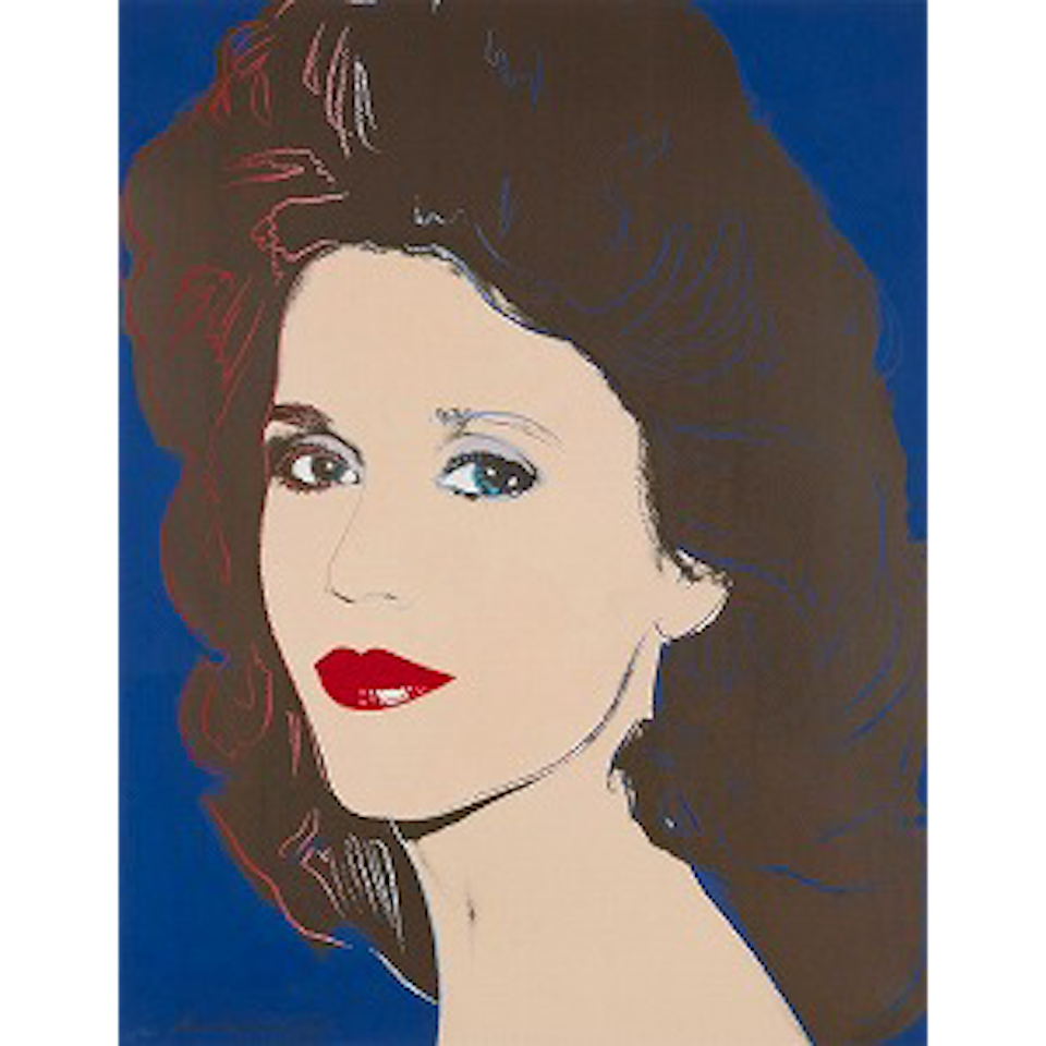 Jane Fonda (F. & S. Ⅱ.268) by Andy Warhol