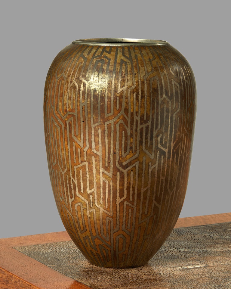 Vase by Jean Dunand