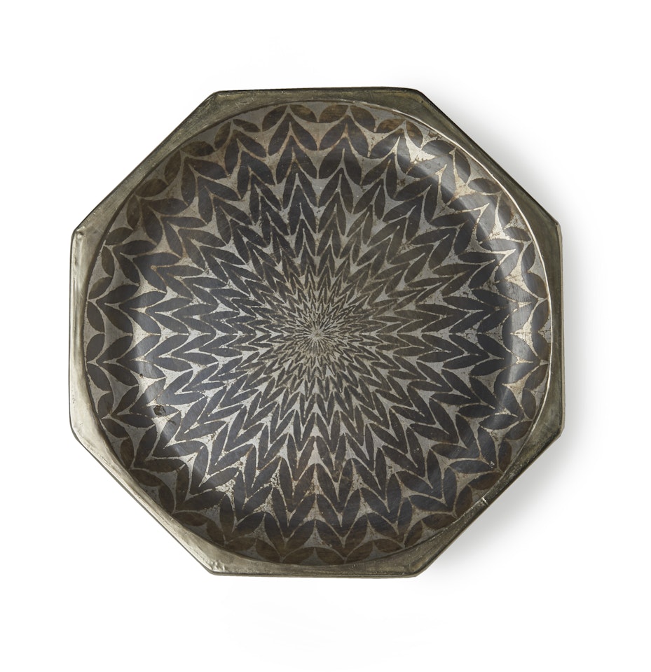 Octagonal Tray by Jean Dunand