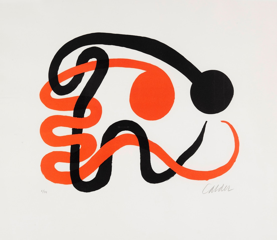 Deux Serpents by Alexander Calder