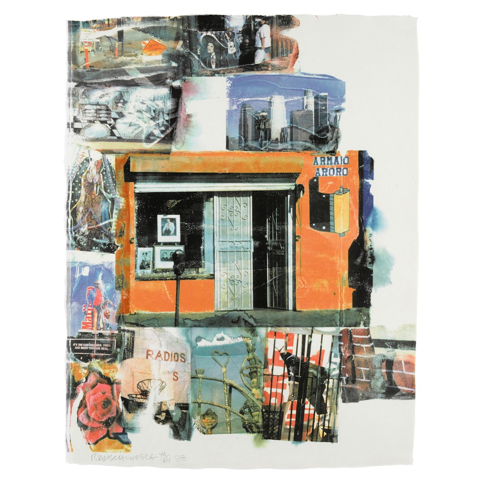 L.A. Uncovered #12, from L.A. Uncovered by Robert Rauschenberg
