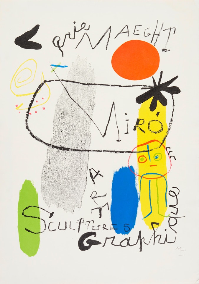 Galerie Maeght Miro by Joan Miró