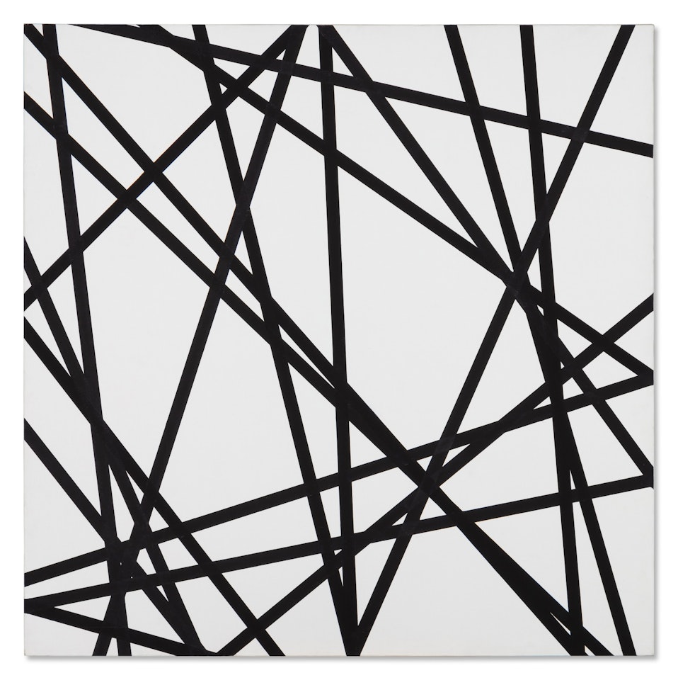 20 lignes au hasard by Francois Morellet
