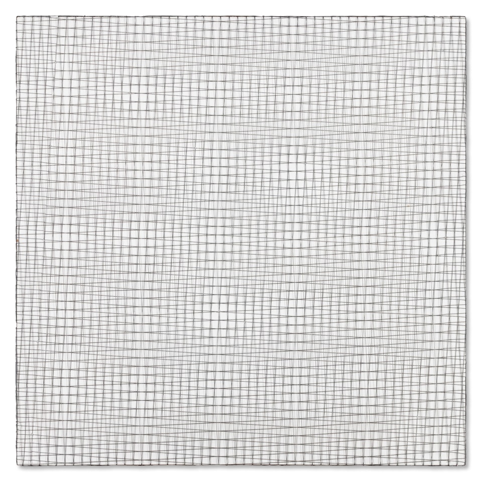 Trames -3° +3° by Francois Morellet