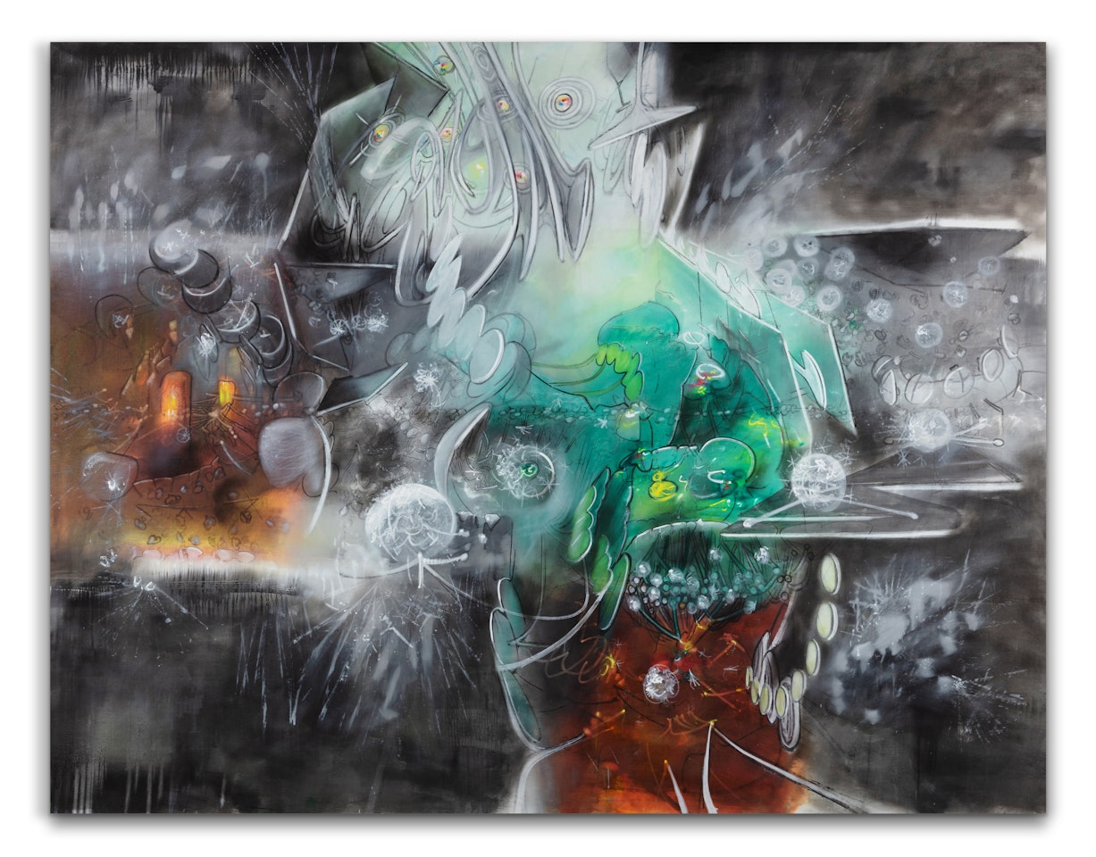 Temps-space du pissenlit by Roberto Matta