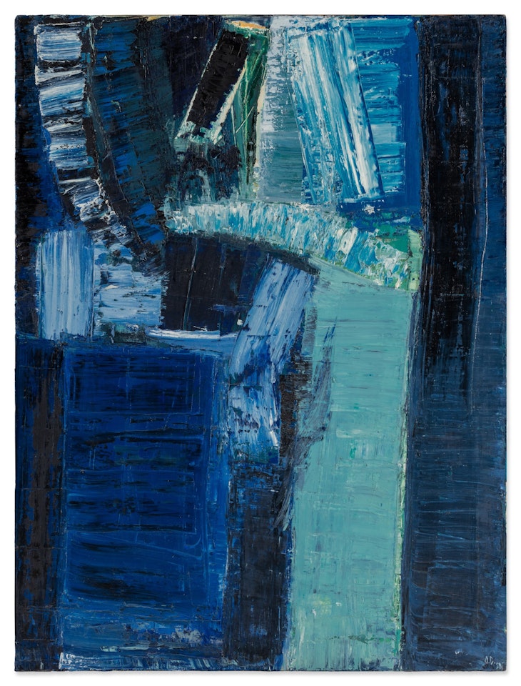 Grand Personage Bleu by Olivier Debre