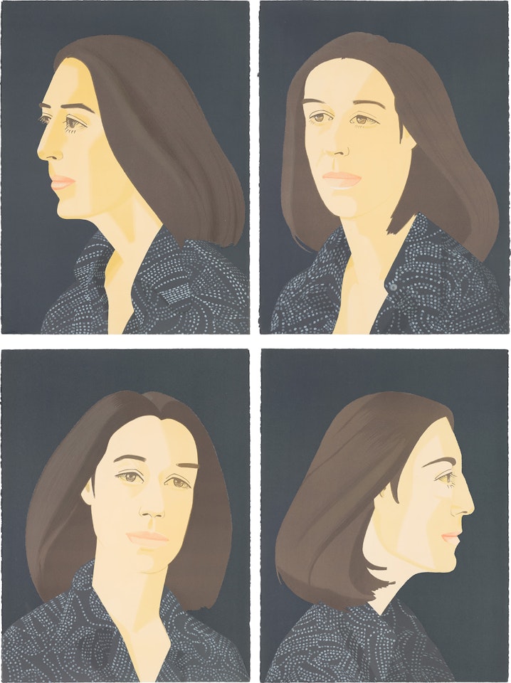 Ada Four Times (M. 117-120) by Alex Katz