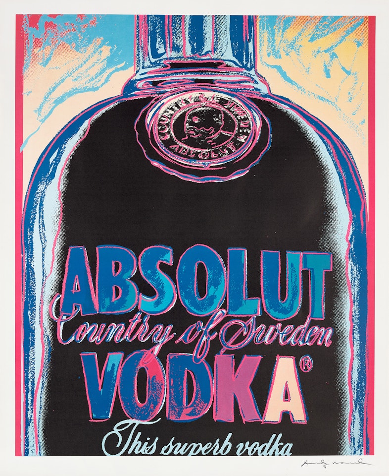 Absolut Vodka by Andy Warhol