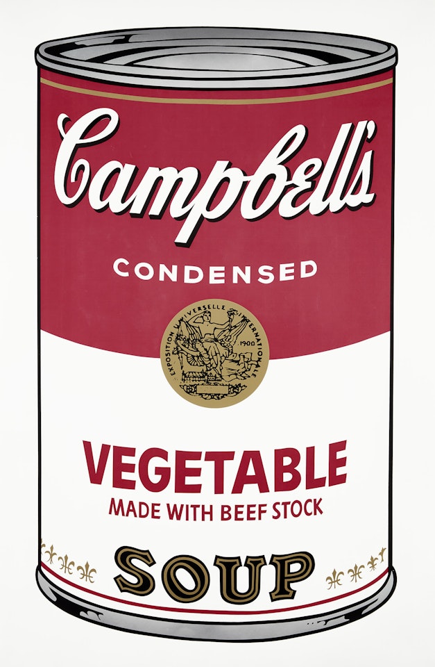 Vegetable, from Campbell's Soup I (F. & S. 48) by Andy Warhol