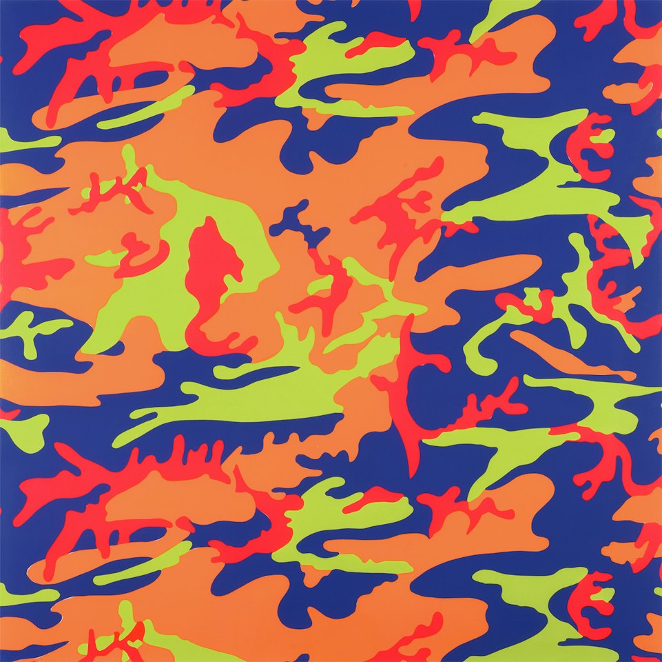 Camouflage (F. & S. 412) by Andy Warhol