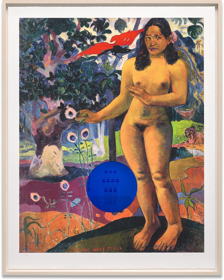 Gazing Ball (Gauguin Delightful Land) by Jeff Koons