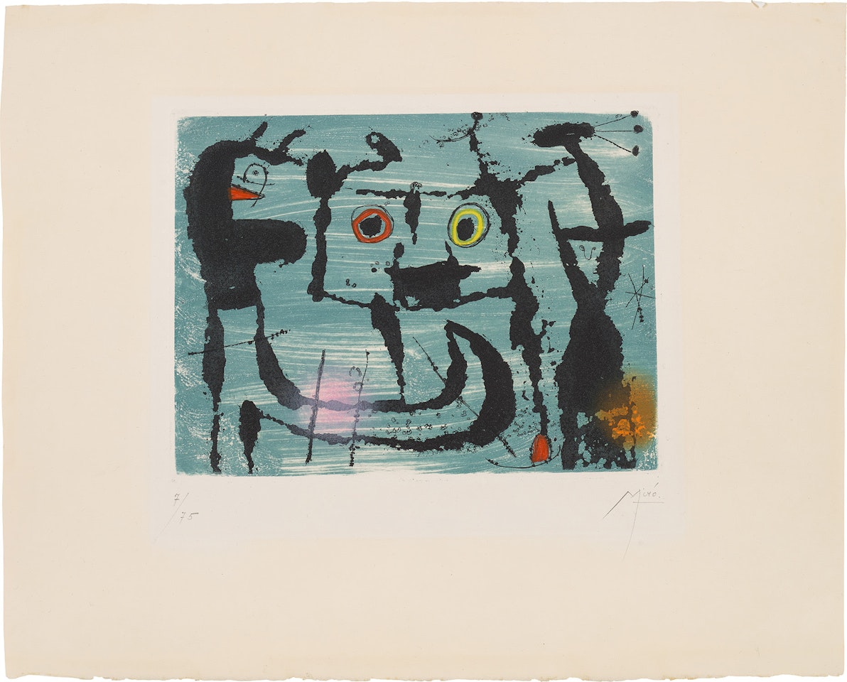 Le styx (The Styx) (D. 159) by Joan Miró