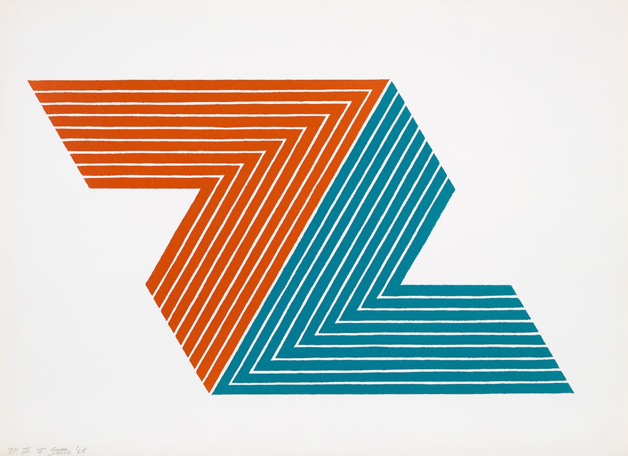 Itata, from V series (Gemini G.E.L. 76, A. & K. 23) by Frank Stella