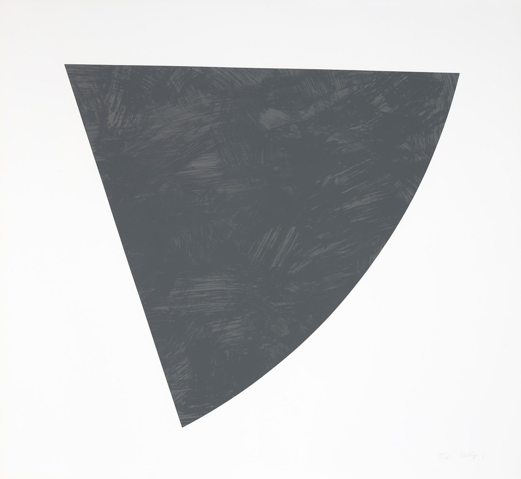 Untitled (Gray) (G. 1380, A. 241) by Ellsworth Kelly
