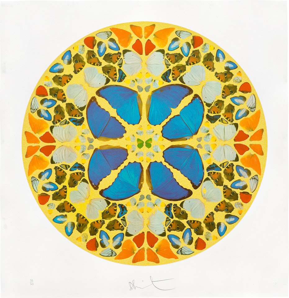 Domine, Dominus noster, from Psalm Prints by Damien Hirst