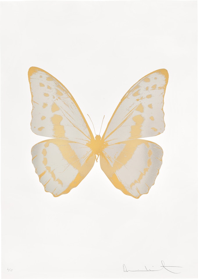 The Souls III - Silver Gloss/Cool Gold/Luxury Gold by Damien Hirst