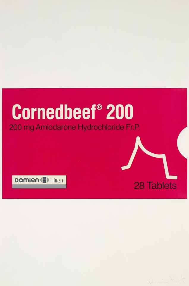Corned Beef, from The Last Supper by Damien Hirst